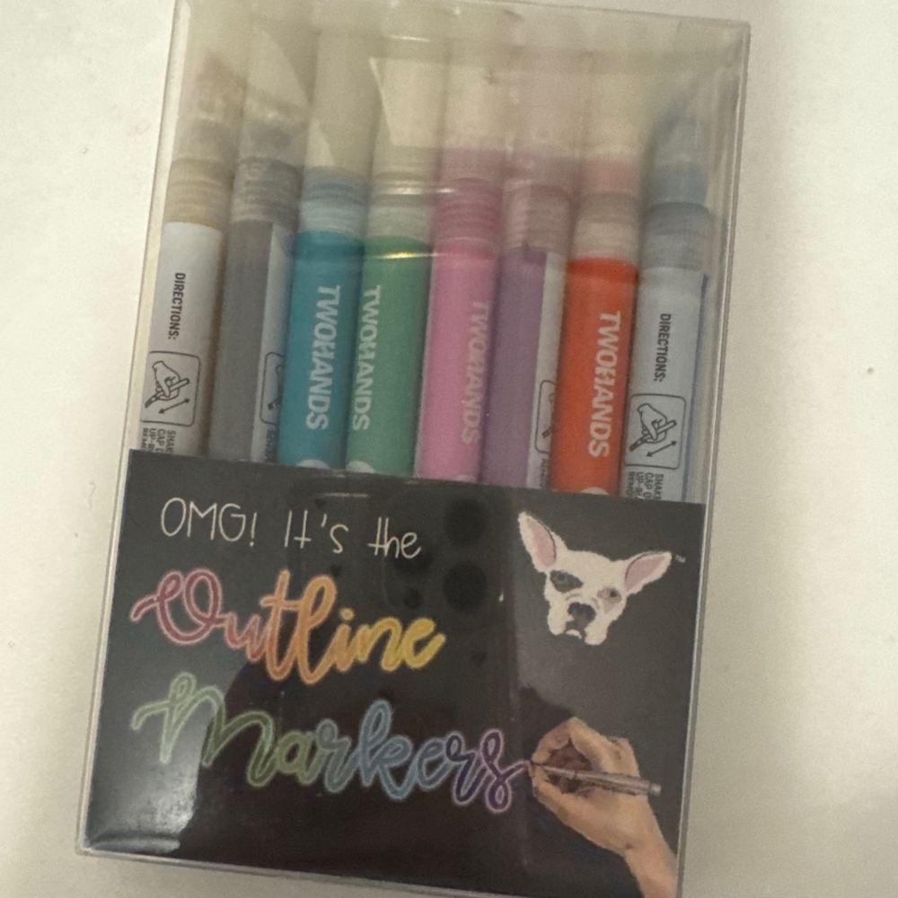 Study Notes 
Markers Set Multicolor/White
